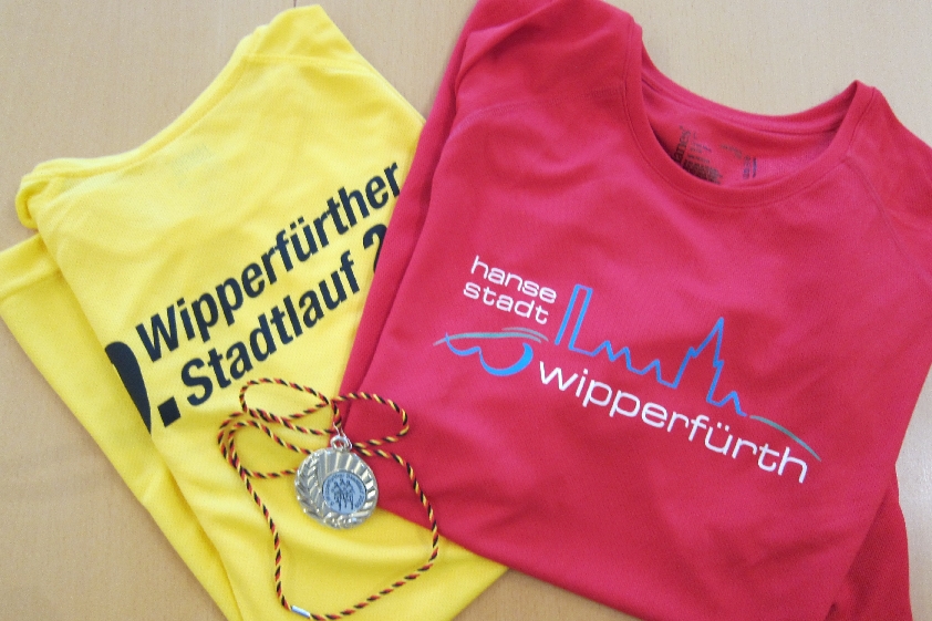 Laufshirts für den Wipperfürther Stadtlauf